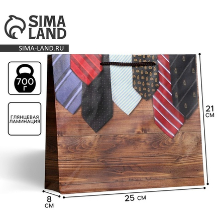 Пакет ламинированный Best man, ML 21 х 25 х 8 см 6582770