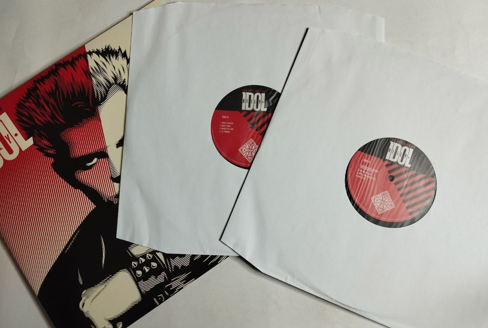 Винтажная виниловая пластинка LP Сборник Idolize Yourself The Very Best of Billy Idol (EU 2017)
