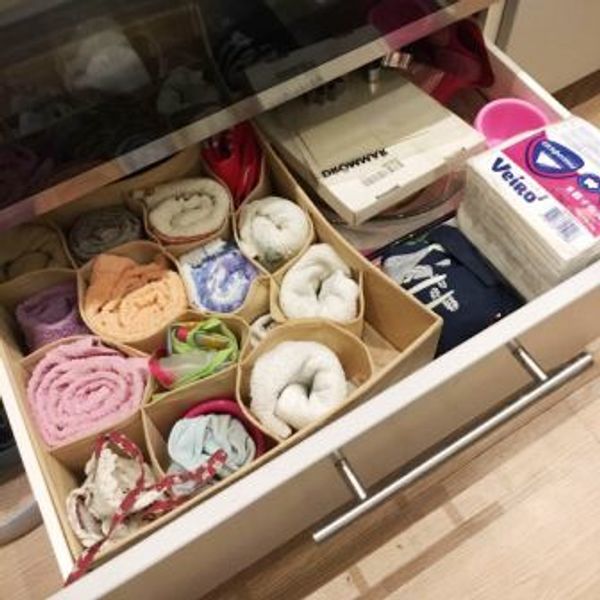 Хранение тряпок, губок, кухонных полотенец