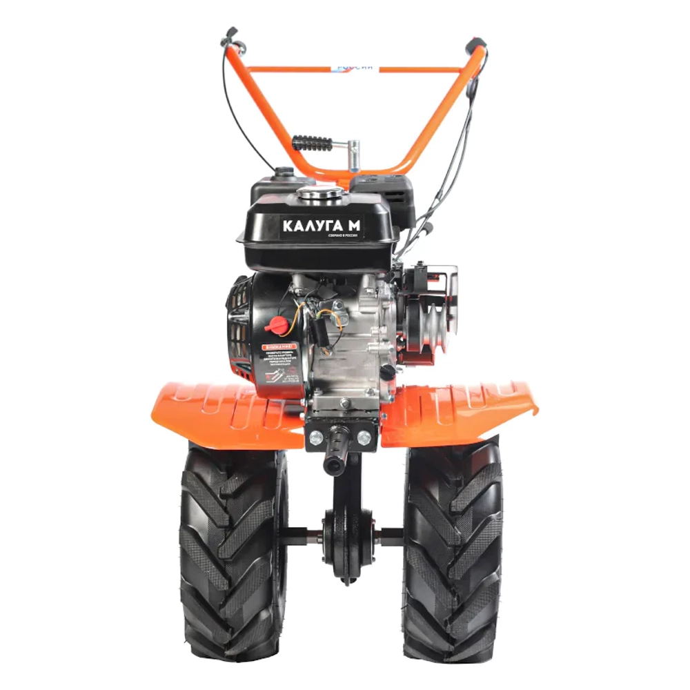 PATRIOT КАЛУГА М мотоблок бензиновый с пониженной передачей и колесами X-Drive 440107004