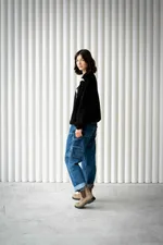 Джинсы Молодость Work синие