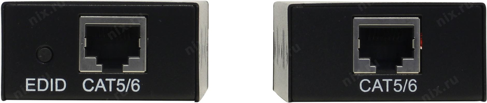 Удлинитель HDMI по «витой паре» (HDMI 19F -> RJ45 -> HDMI 19F, до 60м) +б.п.