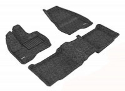 Коврики салона Sotra 3D Lux для Ford Explorer V 2010-2015 (U502) черные (без консоли). Артикул ST 74-00671
