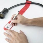 Стяжка KUPO EZ241-R CABLE TIE красная (10шт)