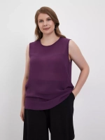 Майка, топ под пиджак однотонная