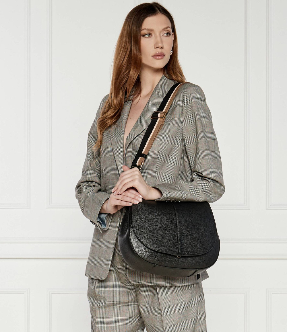 Кожаная сумка через плечо HELENA GIANNI CHIARINI - черный(BS 6037\/COMM GRN-NA)