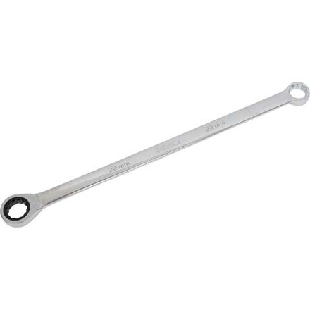 Накидной ключ NEO Tools двойной, с храповым механизмом, длинный, 22 мм 09-368