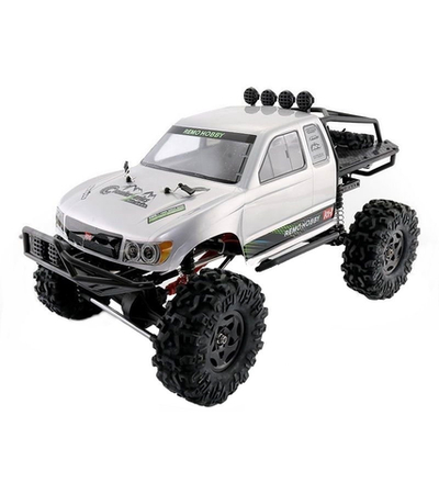 Радиоуправляемый краулер Remo Hobby 1097-ST (серебристый) 4WD 2.4G 1/10 RTR