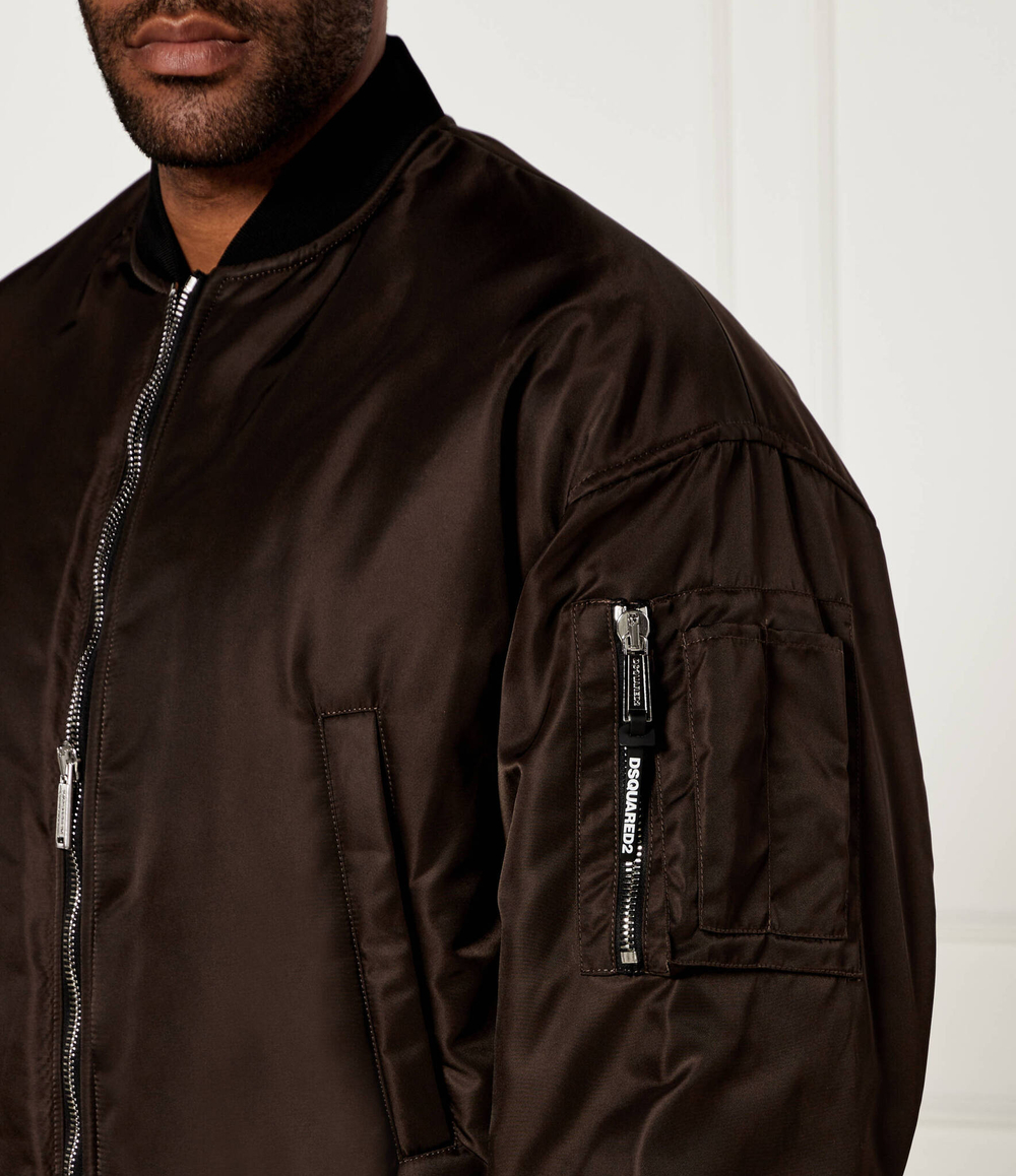Куртка бомбер 80 Dsquared2 - коричневый(S71AN0578 S35411)