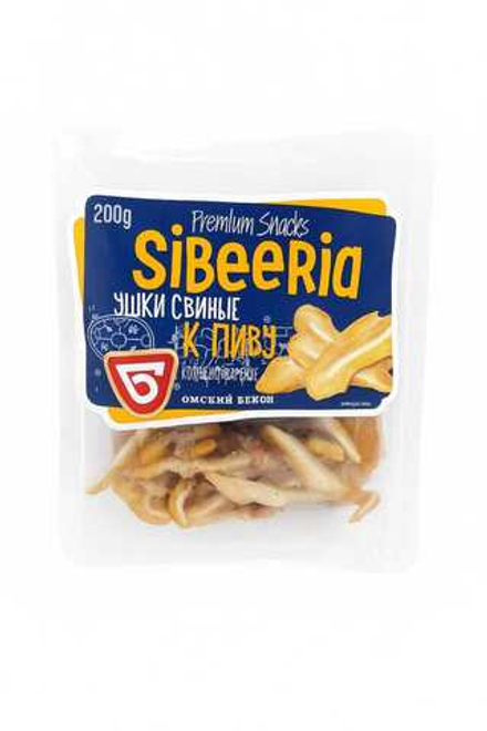 Ушки свиные Sibeeria к пиву 200 гр