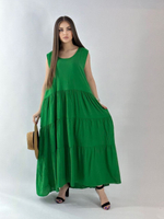 [m]Сарафан ярусами 801