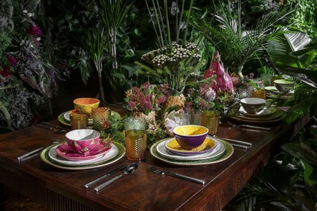 Салатник порционный 14см Bordallo Pinheiro Тропические фрукты Киви