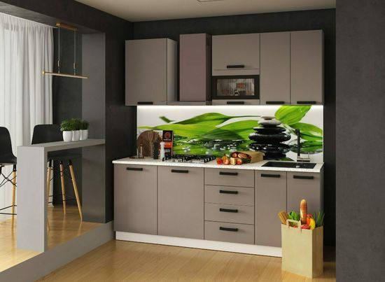 вариант компоновки модульная кухня ОСЛО