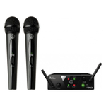 WMS40 Mini2 Mix Set US45AC (660.7/662.3МГц) радиосистема с приёмником SR40 Mini Dual, 1 портативным и 1 ручным передатчиками