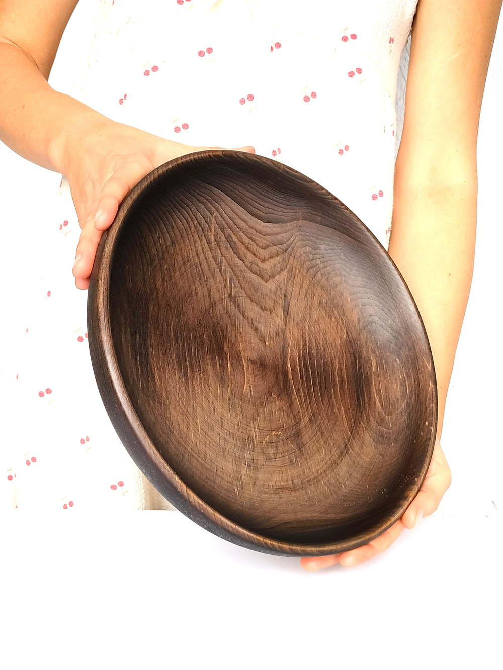 Деревянная тарелка Art of Siberia из массива сибирского кедра T222