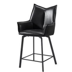 Полубарный стул Soho черный