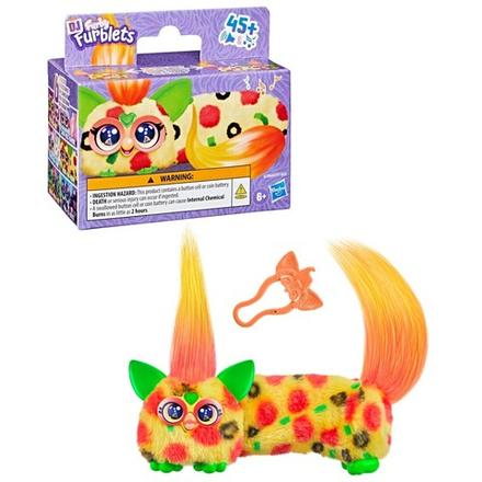 Hasbro Furby DJ Furblets - Растягивающийся интерактивный талисман Пеппа-Оу-Рони G1784