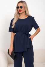 Костюм брючный (синий) К11-90/2 Nikol