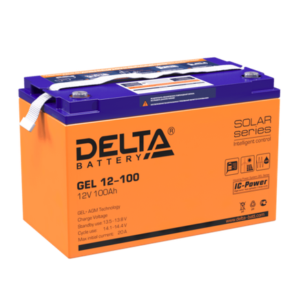 Аккумулятор DELTA GEL 12-100
