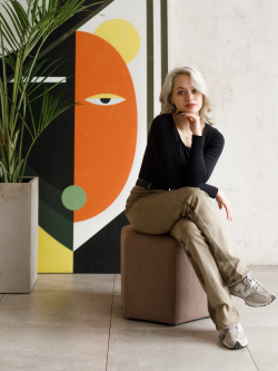 Пуф Сота Велюр Бежевый