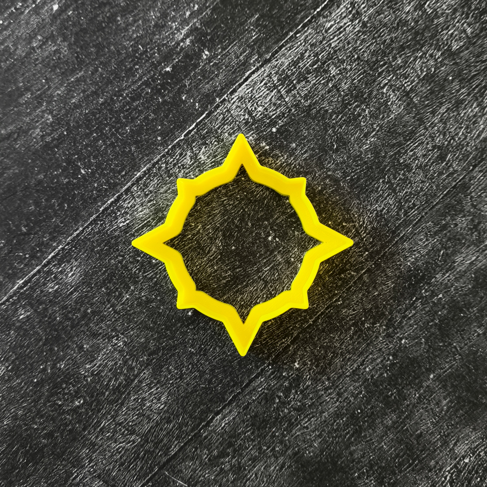 Фигурная рамочка №107 Компас