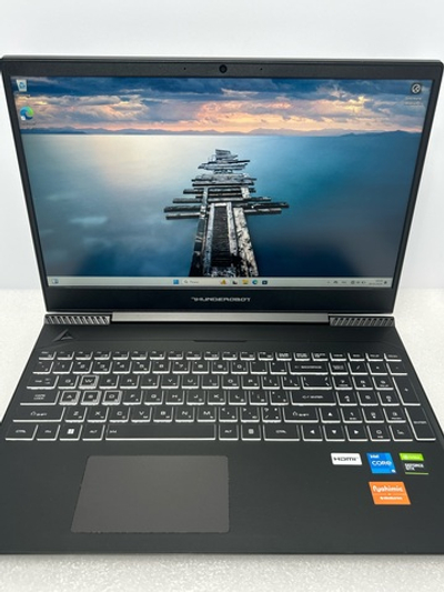 Ноутбук игровой Thunderobot 911 Air D 15.6"/Intel Core i5 11260H 2.6 ГГц/RAM 8GB/SSD 256GB/GeForce GTX 1650 4GB/1920*1080/IPS/DOS/Подсветка кл-ры: LED/черный. Состояние: Уценка/тихий звук правого динамика