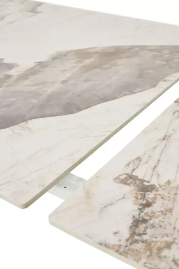 Стол ESMIR 180 GLOSS LUXURY PANDORA SOLID CERAMIC/орех