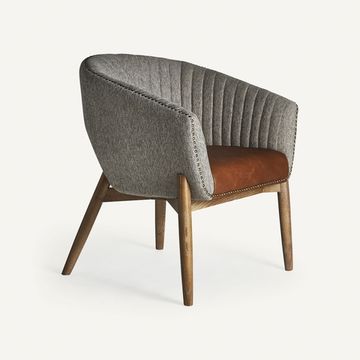 Кресло Neive серый цвет