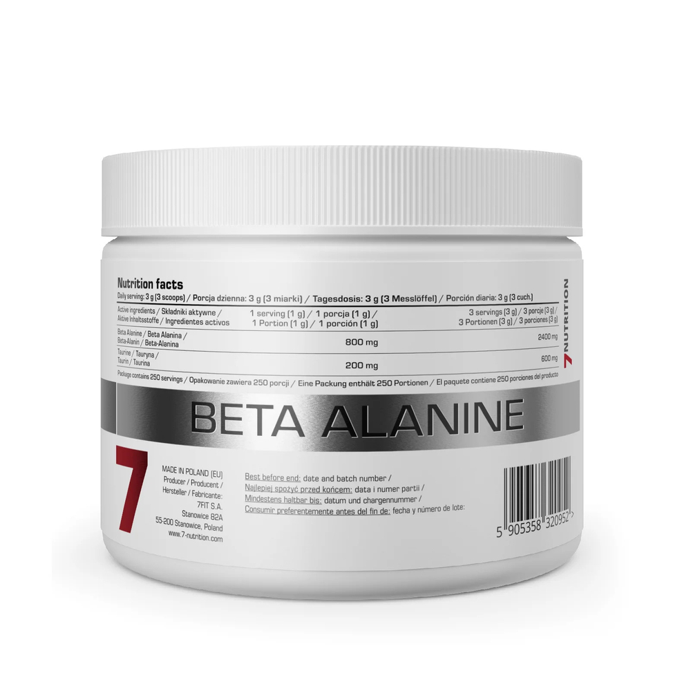 7Nutrition Beta Alanine - 250g