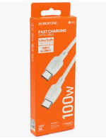 Кабель TypeC - TypeC BOROFONE BX93 60W (белый) 1м