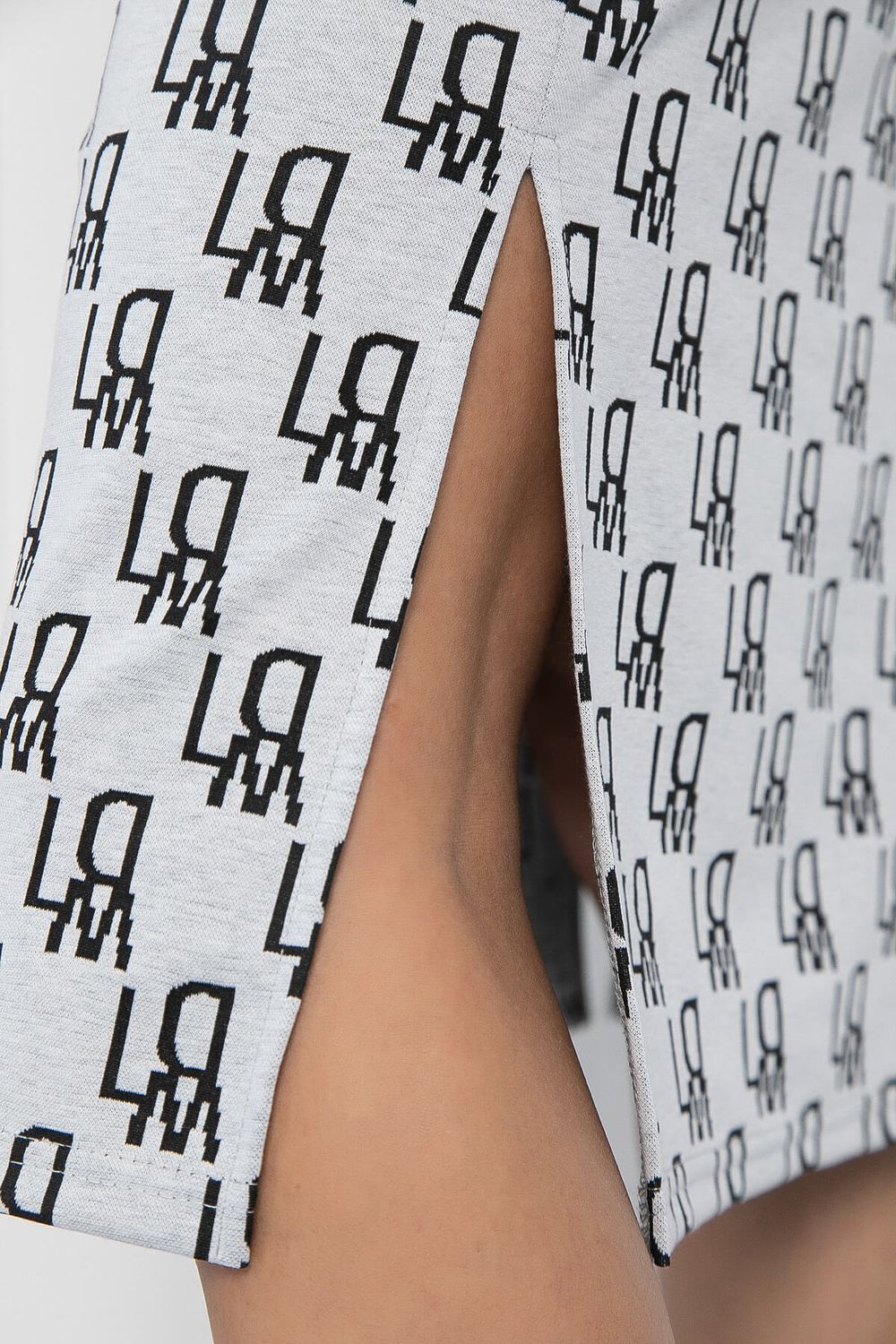 Платье Домино (светло-серое) П12763-18М LT Collection