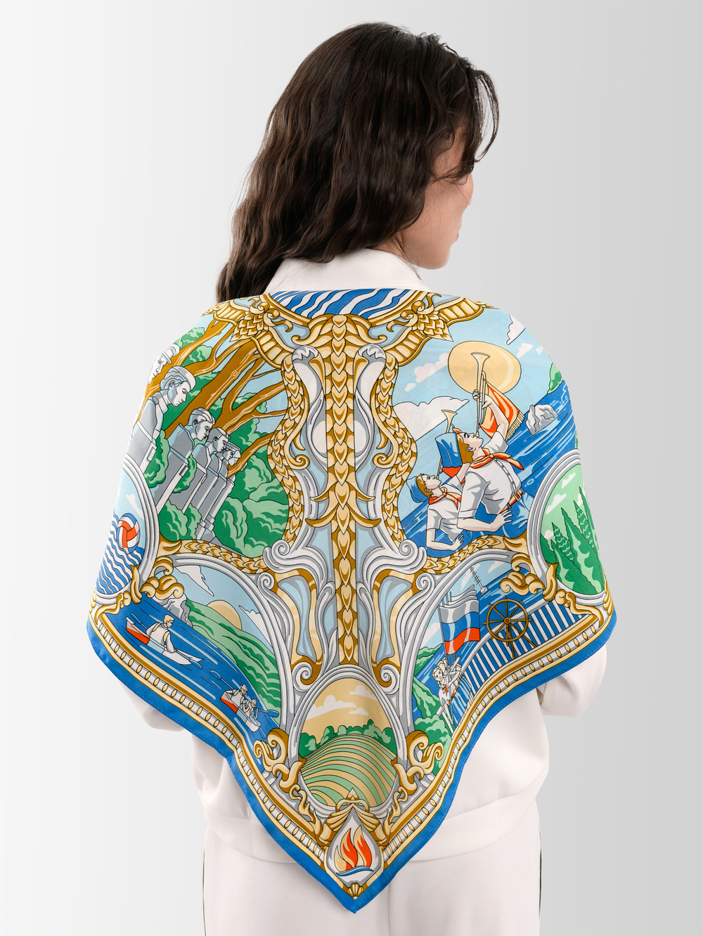 Платок «Легендарный Артек»