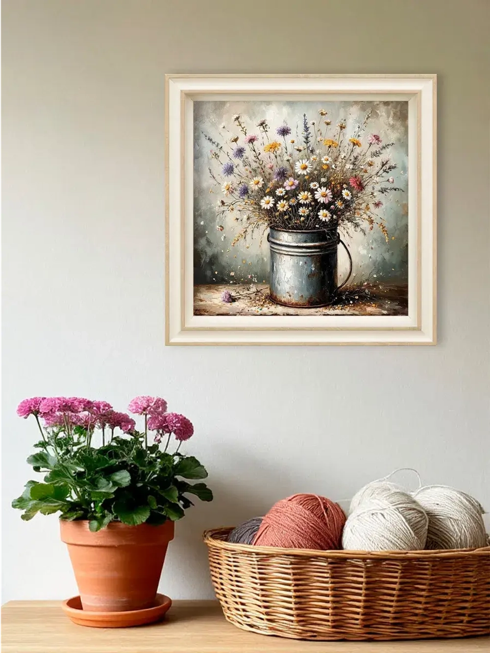 Картина на стену интерьерная на холсте 23*23 см