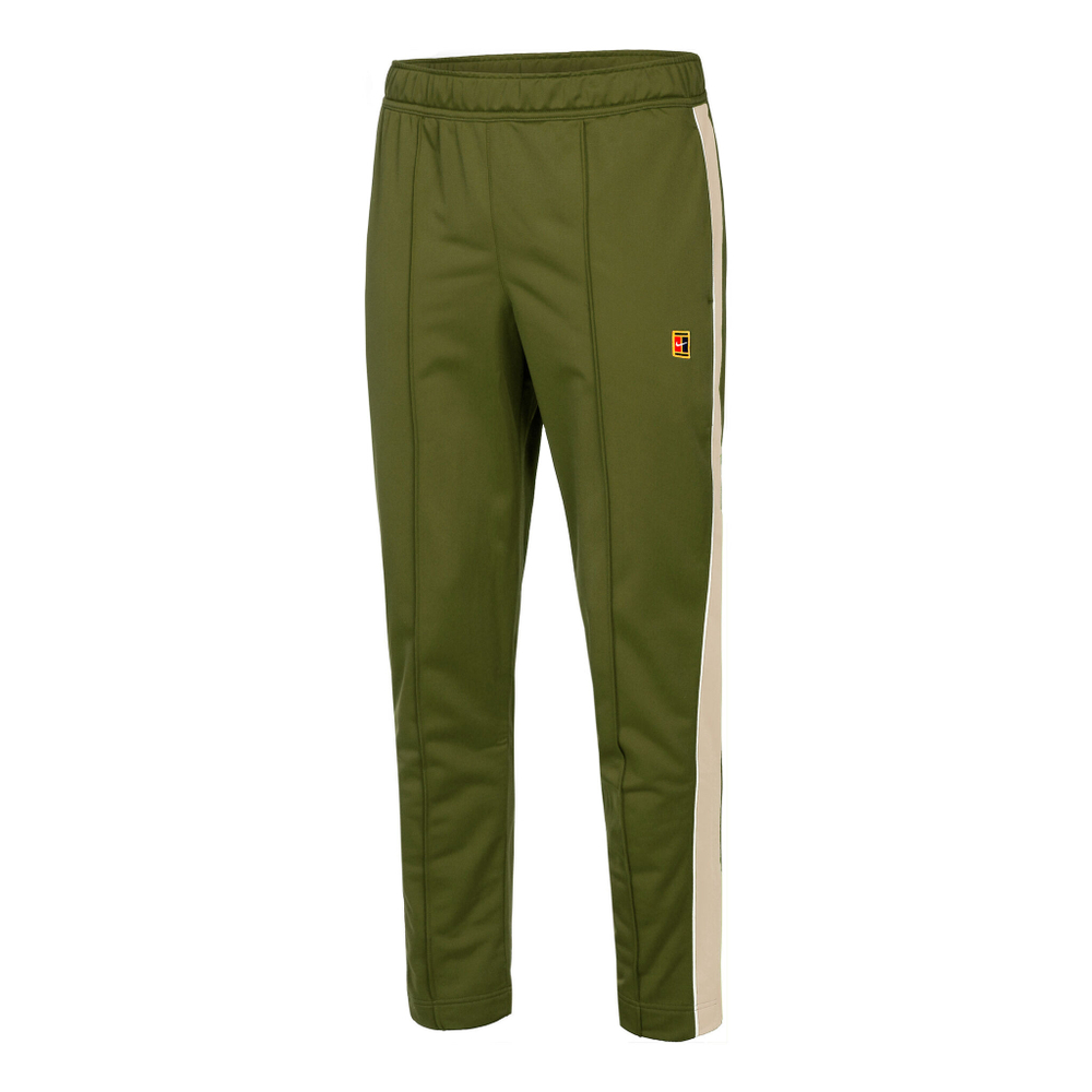 Мужские теннисные штаны Nike Court Heritage Training Pants Men - Olive, Beige