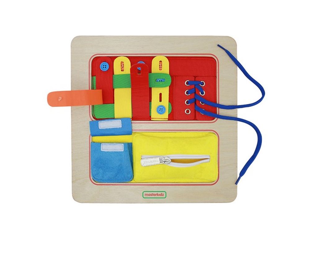 Панель "Шнурки и замочки"