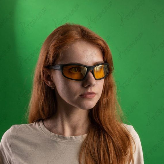 Очки поляризационные в чехле (желтый) (PR-OP-8228-Y) PREMIER