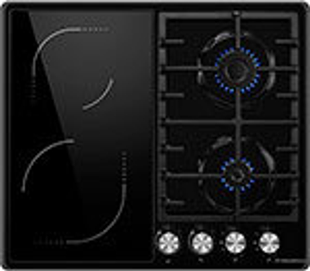 Комбинированная варочная панель Maunfeld EEHE.642VC.3CB/KG