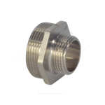 Ниппель латунь никель переходной Ду 15х10 (1/2"х3/8") НР SantechSystems