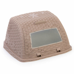 Хлебница "Плетенка" (светло- коричневый)