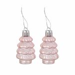 Шары новогодние ёлочные "Elegant Pink" 77 предметов, розовый/белый, ЗОЛОТАЯ СКАЗКА, 591715