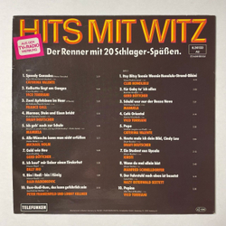 Винтажная виниловая пластинка LP Сборник Hits Mit Witz (Germany 1979)