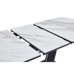 Стол керамический LA ALTA ATHENA 160-200/90*76, каркас черный