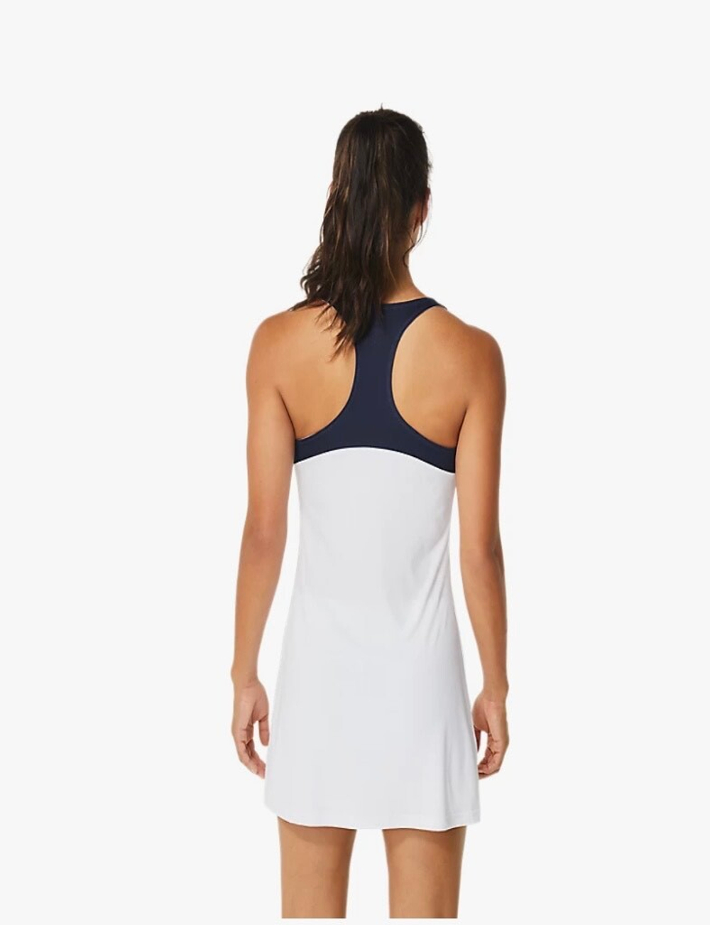 ASICS, COURT DRESS, BRILLIANT WHITE/MIDNIGHT, WOMEN, L