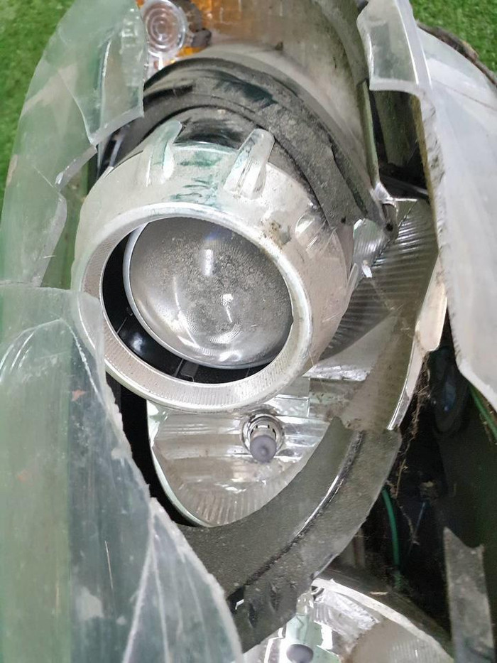 Битая Фара левая Hyundai I30 2 GD (2011-2015) галоген