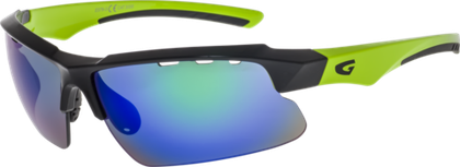 Спортивные очки GOG Faun / Black-Green / Green Lens
