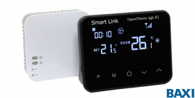 Термостат комнатный беспроводной Smart Link c Wi-Fi и OpenTherm, Baxi BX0000069795