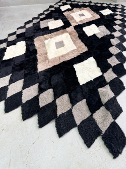 Покрывало меховое ковер из шкуры овчины