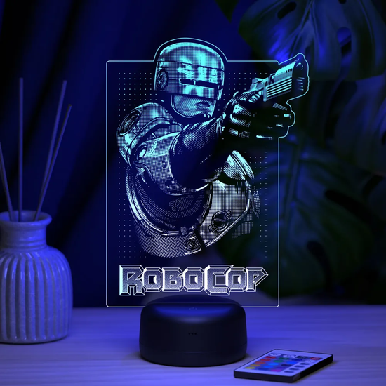 3D Лампа Робокоп