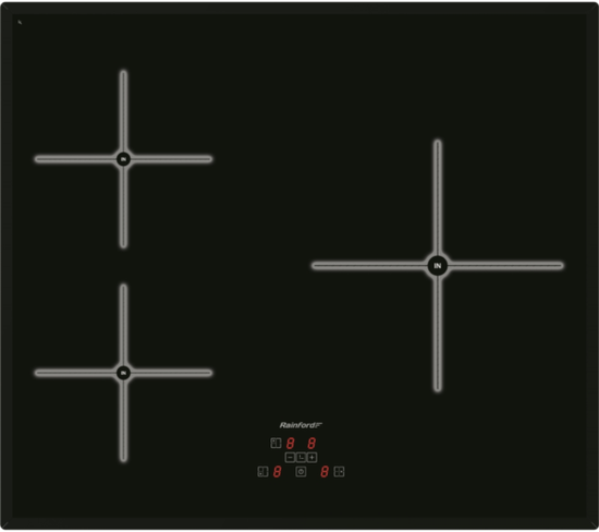 Индукционная варочная панель Rainford RBН 7613 B BLACK