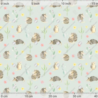 Броненосцы мятный фон by mamka_panamka 588 DPI